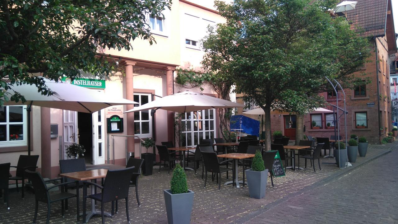 Hotel Loewensteiner Hof Haus Am Neuplatz 베르트하임 외부 사진